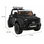 Elektrické autíčko - Ford Super Duty - čierne